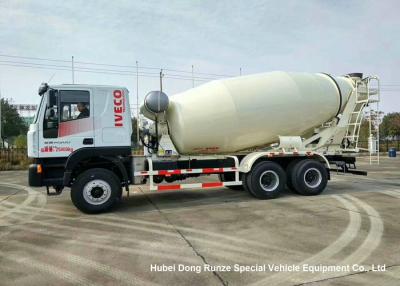 China IVECO Mobile Ready Mix Concrete Mixing Transport Trucks 6x4 Euro 5 for sale