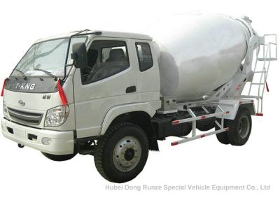 China T. King Chassis Concrete Mixer Truck 2 CBM , Ready Mix Cement Trucks for sale