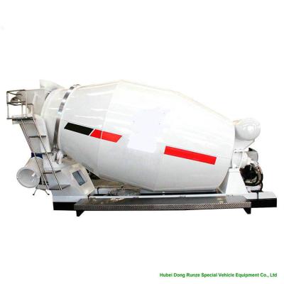 China Compact Custom Truck Bodies 6 - 8m3 Concrete Mixer Truck Body With Italy Mixing Pump for sale