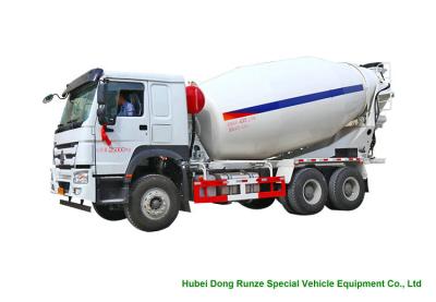 China Howo Concrete Mixer Truck For Cement Transportation 10cbm Right Hand Drive for sale