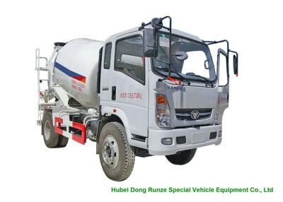 China HOMAN 4x2 Mobile Concrete Mixer Truck For Transport With 4m3 Load Capacity for sale
