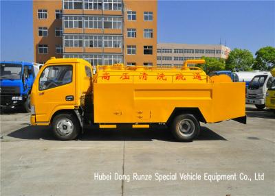 China Caminhão de fossa séptica de DFAC para a sução e esgoto jorrando com Hydrojet à venda