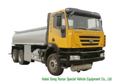 China IVECO 21000 Liters Fuel Delivery Trucks , Petrol Tank Truck With Diesel Engine for sale