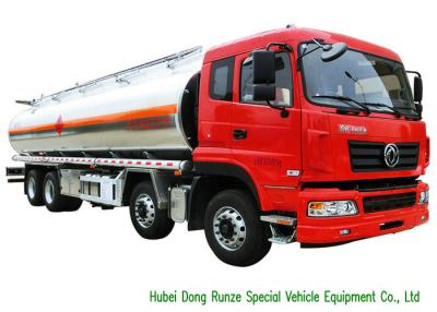 China DFAC Aluminium Alloy Oil Liquid Tank Truck 28000 - 32000L Loading Capacity for sale