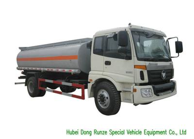China Camión de reparto del combustible de FOTON AUMAN con el surtidor de gasolina inoxidable del PTO del tanque de acero 12CBM en venta