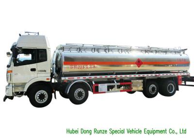China FOTON 8x2 Aluminium Alloy Fuel Oil Delivery Truck For Diesel Transportation 28CBM for sale