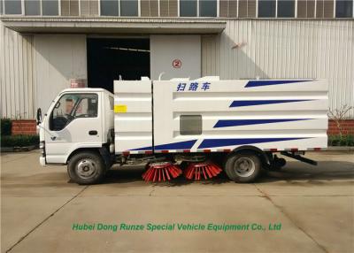 China Outdoor Vacuum Isuzu Road Sweeper Truck / Urban Street Road Cleaning Vehicle for sale