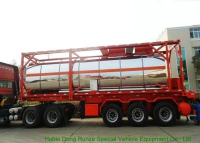 Cina acciaio isolato di Stanless del contenitore del carro armato del riscaldamento di vapore di 30FT per acido fosforico H3PO4 in vendita