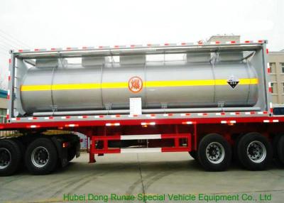 China envase del tanque de los 20FT/de los 30FT ISO para los compuestos aromáticos 20000L del transporte C9 en venta