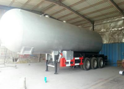 中国 59000リットル液体のガソリン ガス、ブタン、プロパンの輸送のための三半車軸LPGタンク トレーラー 販売のため