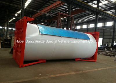 China 20ft Mobile LPG Gas Tank Container Gas Filling Station 20000L With Filling Dispenser for sale