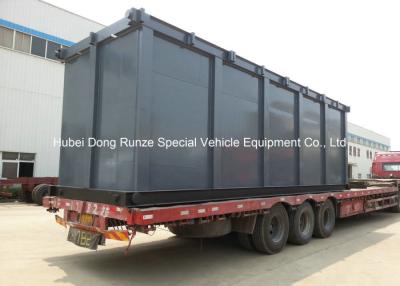 China Skid Mounted 70000L Acid Storage Tank Steel Lined PE For Oilfield Storage for sale