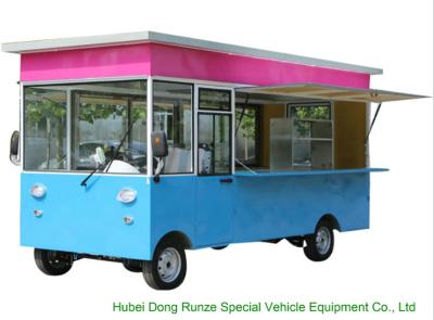 China Pequeño camión de cocina móvil comercial para el Burrito del carro de perrito caliente que cocina y que vende en venta