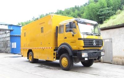 China El camión del vehículo de la purificación del agua montó unidades portátiles del tratamiento de aguas del ejército del vehículo del equipo de sistema de la purificación en venta