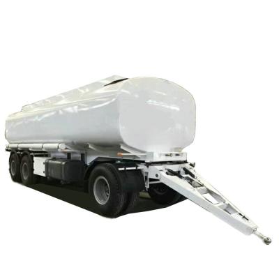 China Oil Tank Full Trailer (Customizing 2-3-4 Axles Dolly Tanker 10CBM -30 For Palm Oil Crude Fuel / Petrol Oil Delivery for sale