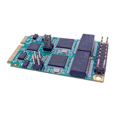 China Winyao Gigabit Network Card Mini PCIe Slot To RJ45 Ethernet Interface Dual Port for sale