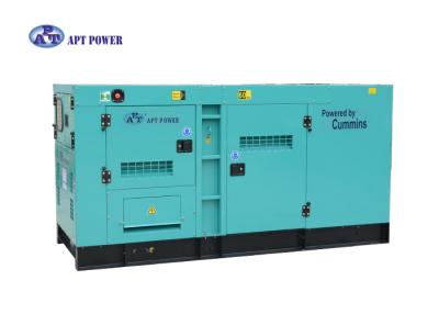 China 94 KVA Rate Output Quietest Standby Generator / Diesel Powered Generator for sale