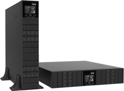 China 19 inch 3 / 2U Rack Mount Ups 6KVA With RS 232 Or SNMP For Network for sale