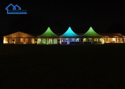 China Custom Party Marquee Tents With Aluminium Alloy Frame PVC Waterproof for sale