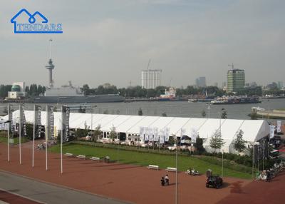 中国 アルミ合金 巨大なパーティーテント PVC 壁付き 防風テント 販売のため