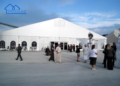 Cina Tenda a tela di alluminio di 30 metri di lunghezza, grande tenda di festa in PVC bianco con telaio in alluminio in vendita