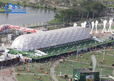 China Custom White Inflatable Air Dome Sports House Tent For Basketball And Tennis Cover Court For Sale for sale
