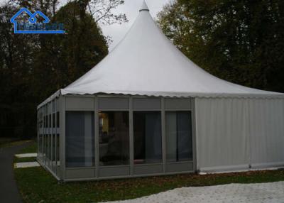Chine Customized Glass Pinnacle Marquee Tent Glass Wall Pagoda Tent On Sale For Outdoor Event à vendre