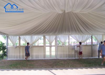 China Factory Price Customized Color Aluminum Curved Outdoor Wedding Reception Tent For Sale en venta