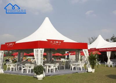 China Custom Aluminium Pagoda Tent  Outdoor Portable Big Steepletop Canopy Pagoda Tent à venda