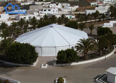 China Easy To Install Beautiful Wedding Tents,White PVC Event Trade Show Tent  For Warehouse for sale