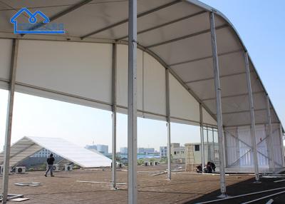 中国 Outdoor Customized Heavy Duty Industrial Warehouse,Workshop Storage Event Arcum Curve Tent 販売のため