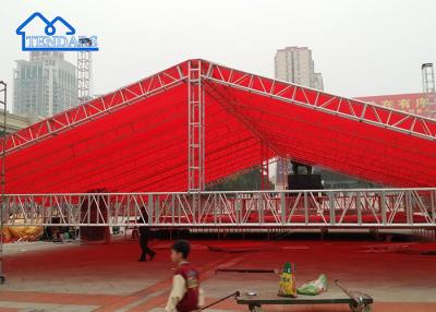 China Modular Aluminum Stage Truss Steel Display Heavy Lighting Truss For Concert Stage Totem Display à venda