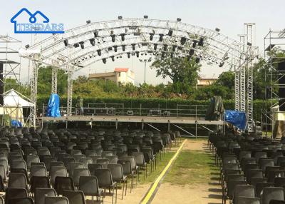 China Easy To Assemble Aluminum Truss Clamps Square Start Line Truss Structure For Concert for sale