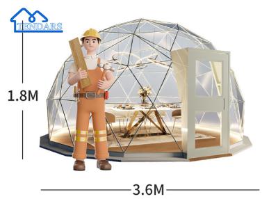 China Four Season Hot Selling Custom Transparent Garden Camping Tent House For Outdoor Adventures à venda