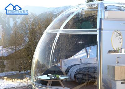 中国 Outdoor Custom Large Glamping Family Hotel Waterproof&Windproof Dome Tent For Sale 販売のため