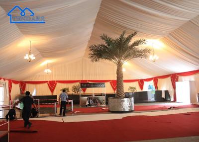 Κίνα Party Tent Decorate Inner Lining Ceiling Curtain For Wedding , Party, Event, Ceremony Hall And So On προς πώληση