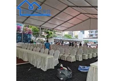 China Fashion 5m Bay Distance Wedding Marquee Tents Modern Large Easy Up Outdoor Trade Show Tent Wedding Backyard for sale