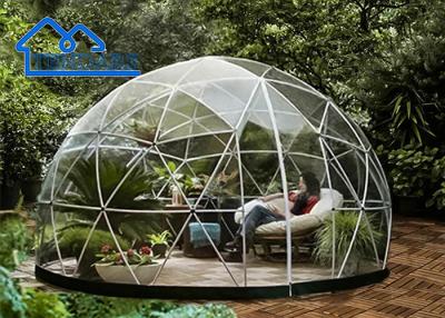 China 50m Diameter Outdoor Trade Show Tent Large Dome Tent House PVC Fabric Geodesic Dome Tent for sale
