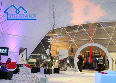 China Commercial Luxury Hotel Dome House Tent For Vacation Resort Party Wedding Event en venta