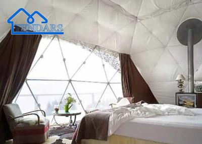 中国 Outdoor Waterproof Customized Luxury Hotel Dome Glamping Tent Resort Tensile With PVDF Membrane 販売のため