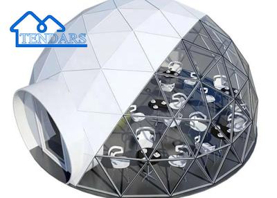 China Fireproof Glamping Hotel Geodesic Dome Tent For Camping House Resort for sale