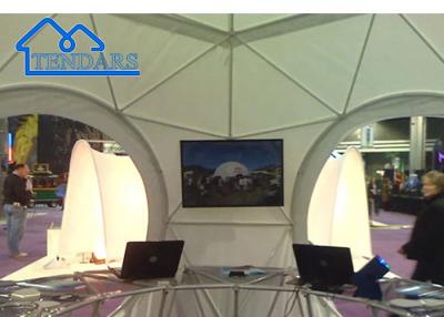 China Large Dome Trade Show Marquee Tent 360 Projector Commercial Party Wedding Event Dome Tent for sale
