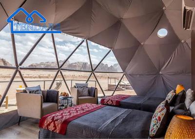 China New Design Hotel Polycarbonate Dome Glamping Tent Modular Prefab PC Crystal Bubble Dome House For Resort for sale
