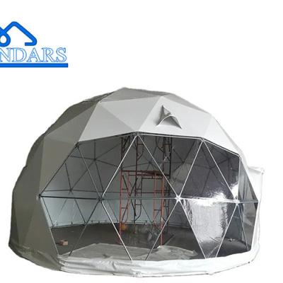 China Custom Commercial Geodesic Dome Outdoor Waterproof Prefab Wedding Party Big Dome Tent For Events for sale