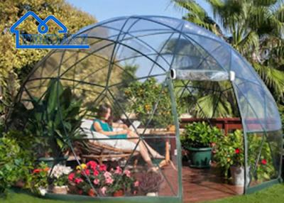 Chine Transparent Pvc Inflatable Tent Dome Geodesic Igloo Tent  For Event Party Wedding à vendre
