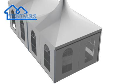 China Aluminium 5*5m White Outdoor PVC Pagoda Tents For Event, Party, Trade Show,Etc, For Sale for sale