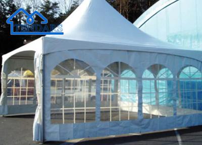 中国 Customized Aluminum Alloy Frame Pvc Waterproof Pagoda Tent For Outdoor Event Party Camping 販売のため