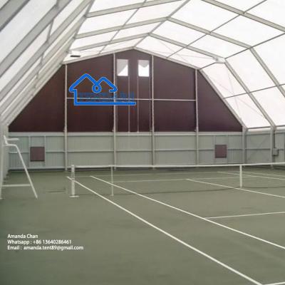 中国 Wholesale Custom Large Outdoor Tents Aluminum Structure Tennis Court , Sports Hall Tent 販売のため