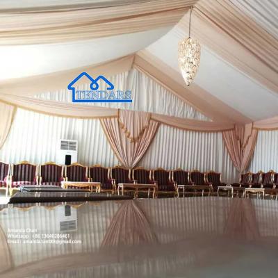 China Custom Water proof, UV resistance, fire retardant Aluminum Structure White Pagoda Tent for Wedding for sale