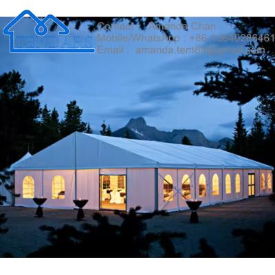 China Best Price Permanent Csutom Aluminum Structure Church Exhibition A Shape Tent for sale